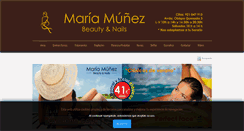 Desktop Screenshot of mariamunez.com